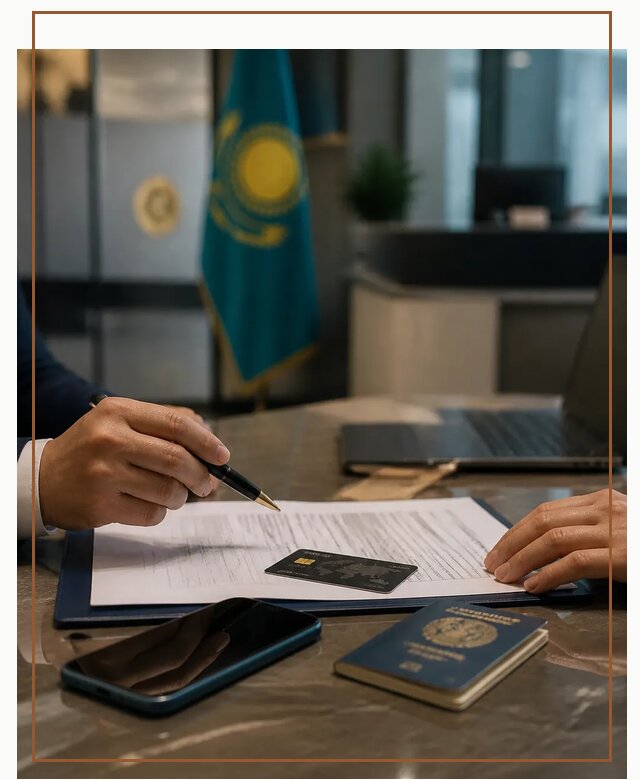Открытие счета и банковской карты в Казахстане в Чистополе